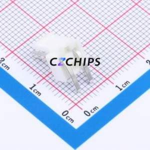 HX VH3.96-2P WZ Wire-to-Board Pin Header Bent Lead Through Hole,P=3.96mm Connector 1x2P 3.96mm Right Angle Insert VH - Product Image 2