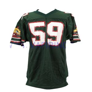 Camiseta transpirable personalizable de uniforme de fútbol americano juvenil con nombre de jugador de equipo nuevo estilo de temporada - Product Image 1