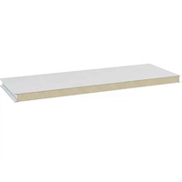 Panneau mural et de toiture sandwich en mousse de polyuréthane isolante PU PIR de 50 mm, 75 mm, 100 mm pour chambre froide