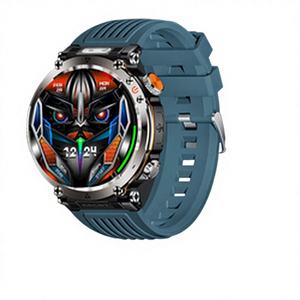 Nouvelle montre intelligente HT30 2025, GPS, étanche, design original pour hommes, appels BT, moniteur de santé avec lampe torche LED, 100+ sports - Product Image 2