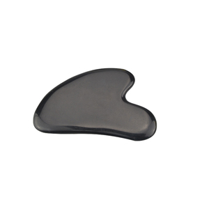 2019 schwarz Obsidian gesichts Healing Gua Sha werkzeug Schönheit Gesichts <span class=keywords><strong>Massor</strong></span> - Product Image 1