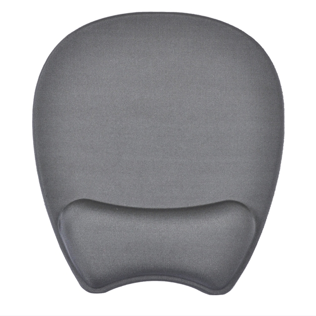 Custom Soft Silicone Gel or Memory Foam Ergonomic Office Mouse Pads Home Gaming Pad with Wrist Rest