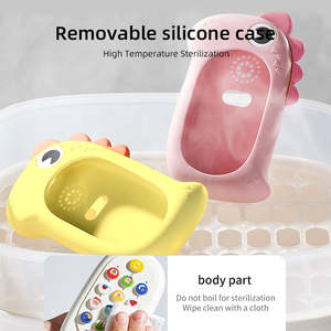 Housse de téléphone en silicone <span class=keywords><strong>dinosaure</strong></span> éducatif précoce jouet électrique musical de confort de sommeil de bébé en plastique de qualité PANDAS - Product Image 2