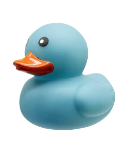 Juguete Sensorial Flotante de Pato de Plástico y Silicona de 6 Pulgadas al por Mayor, Marca KUBAXI, Personalización Disponible para Giftclub - Product Image 1