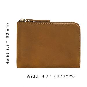 Portefeuilles de voyage en cuir RFID de luxe pour hommes, porte-monnaie de créateur pour hommes - Product Image 5