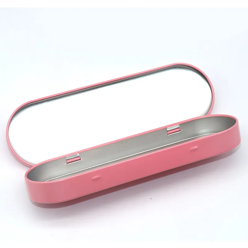 YEM Hersteller kundendefiniertes Bleistift-Zinngehäuse metall-Scharnierverpackung Zinnbox für Stifte