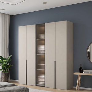 <span class=keywords><strong>Armario</strong></span> <span class=keywords><strong>Blanco</strong></span> para Dormitorio con <span class=keywords><strong>Puerta</strong></span> de Vidrio - Product Image 6