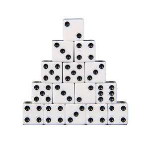 Dados acrílicos de 6 lados, dados de punto D6 con varios tamaños, venta al por mayor - Product Image 6