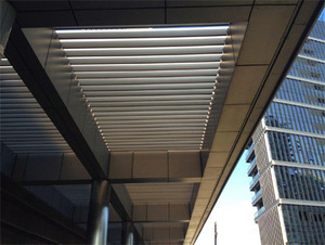 Plafond en placage d'aluminium, plafond décoratif métallique intérieur - Product Image 4