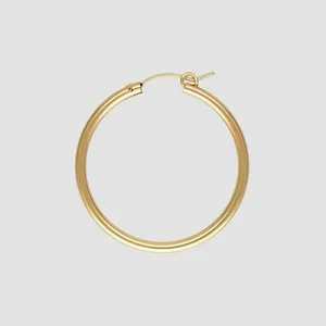 14K Gold Filled Hoop Earrings Gold Filled Non Tarnish Earrings Gold Filled Earrings Huggies Bulk Permanent Jewelry for Women