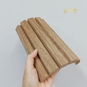 Double perle Tambour Panneaux de bois flexibles pour murs Surfaces incurvées <span class=keywords><strong>Goujon</strong></span> de bois fendu Tiges de bois demi-rondes non finies - Product Image 3