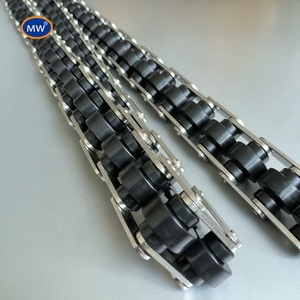 Hochwertige Edelstahl-Akkumulation walze Double Plus Ketten BS25-C208A Free Flow Speed Förder kette für Montagelinie - Product Image 4