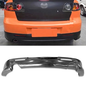 Nuevo Kit de Carrocería ABS para Mazda 3 Axela 2006-2009 con Labio de Parachoques Delantero, Faldones Laterales y Difusor Trasero - Instalación con Tornillos/Mejora/Actualización - Product Image 4