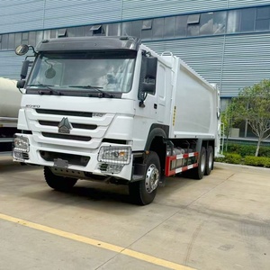 Mejor Precio, Camiones de Compresión de Basura Sinotruk Howo 6*4, Personalizados, con Volante a la Derecha o Izquierda, en Oferta - Product Image 1