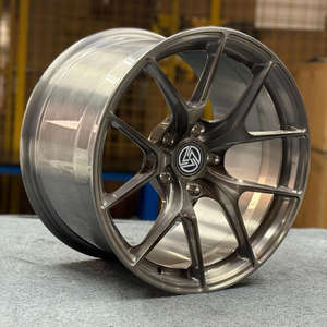 Jante de roue simple forgée concave profonde 5x112 5x114.3 5x120, utilisée pour les jantes en alliage de voiture Mercedes Audi BMW - Product Image 3
