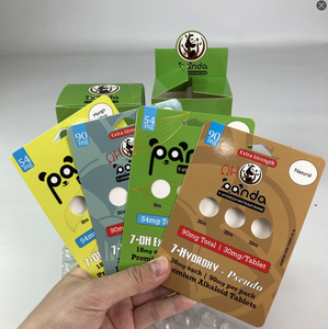 Cajas <span class=keywords><strong>de</strong></span> Exhibición Vacías para 7 OH 20mg, Paquete <span class=keywords><strong>de</strong></span> 10 Tarjetas <span class=keywords><strong>de</strong></span> Papel con 3 Blísteres, Materiales Reciclados Personalizados, Impresión con Estampado UV en Relieve - Product Image 3