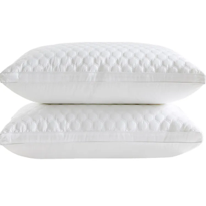 18 "x 26" + 2 "(46x66 + 5cm) dimensi serat mikro lunak sarung poliester serat mewah padat leher tempat tidur Hotel bantal dapat dicuci dengan mesin - Product Image 1