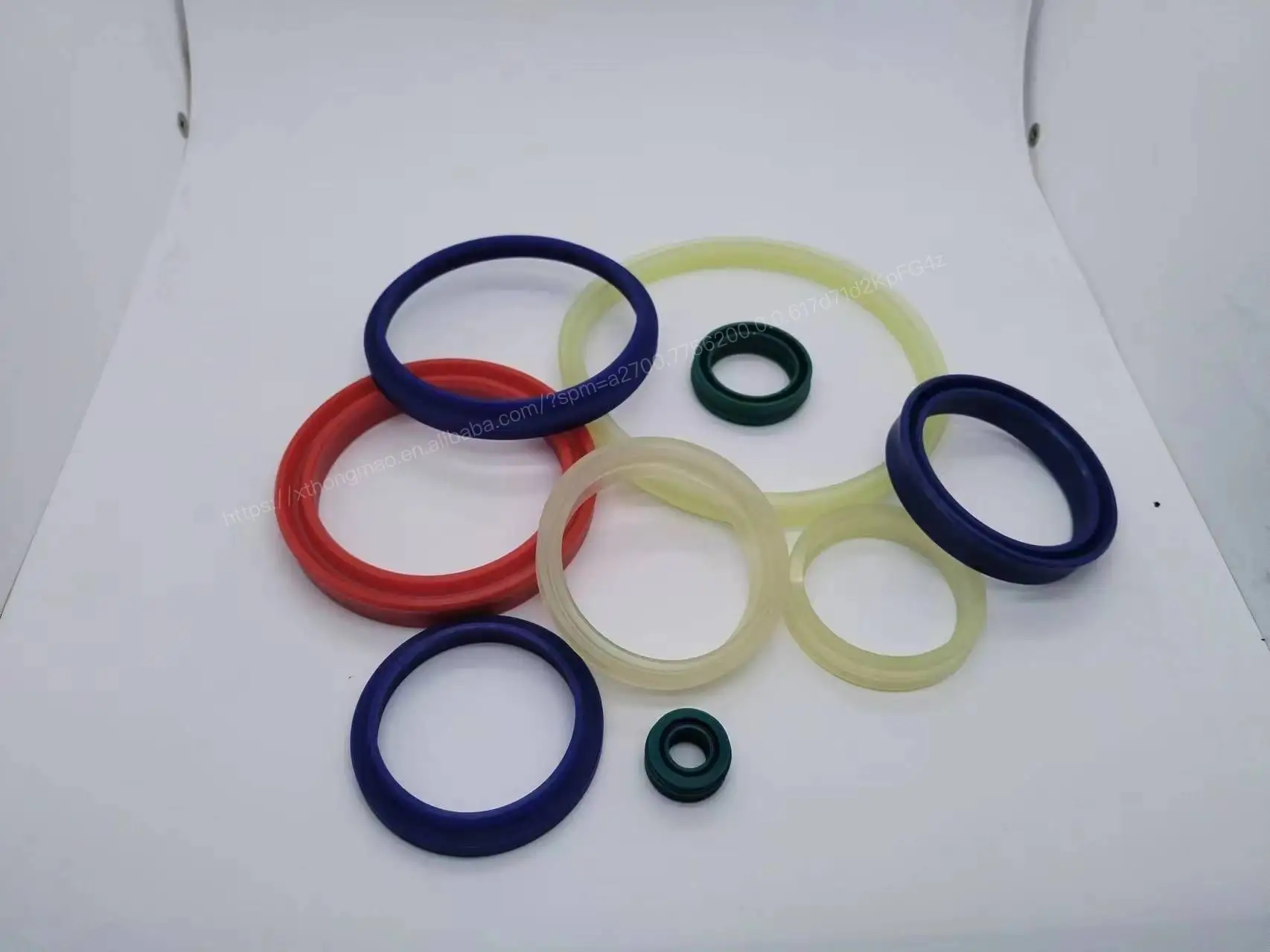 Un kdas/DAS PU máy xúc xi lanh thủy lực que đóng gói con dấu O Ring Rod con dấu