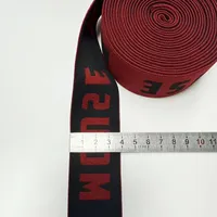 Sangle élastique en nylon jacquard personnalisée pour ceinture, vêtements et accessoires vestimentaires