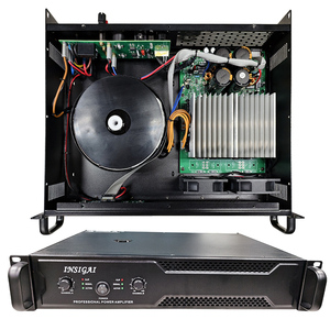 Amplificateur 2 canaux INSIGAI <span class=keywords><strong>1000</strong></span> Watts, puissance professionnelle 1000w, amplificateur stéréo professionnel 2u haute puissance - Product Image 6