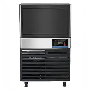 Réfrigérateur professionnel automatique à faible bruit Commercial refroidi par Air Cube Machine carrée de glace stockage de thé au lait pour magasin de boisson