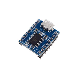 JQ6500 Voice MP3 Module MCU Serial Control 16Mbit <b>Music</b> IC Audio Playback Module - Product Image 2