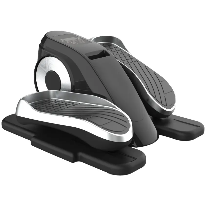 New Product Home Fitness Elliptical Cross Trainer Black Ellipse Under Desk OEM Customized Logo Sets Sales Wheel Color