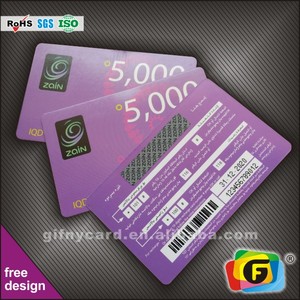 <span class=keywords><strong>Carte</strong></span> téléphonique prépayée rechargeable <span class=keywords><strong>avec</strong></span> impression intégrale, fabriquée en Chine - Product Image 5