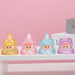Yu Mo Starry Dream Wishing <b>Candles</b> Blind Box Cute Resin Ornament Valentine's Day <b>Gift</b> Irregular Shape All Seasons - Product Image 3