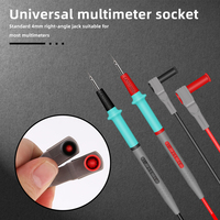 1000V 20A fil de Silicone sonde universelle fils de Test cuivre broche multimètre numérique aiguille pointe bricolage sondes câble pour multimètre