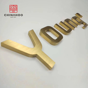 3D láser de acero inoxidable canal signo de Metal oro rosa <span class=keywords><strong>letras</strong></span> y el número - Product Image 6