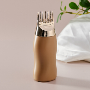 Grosir isi ulang botol plastik coklat 170ml dengan sisir aplikator untuk sampo pewarna rambut dan alat penata Pengeluaran Minyak Salon - Product Image 3