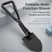 Ventes directes d'usine |   Produit transfrontalier pour les meilleures ventes |   Pelle de camping multifonctionnelle d'extérieur |   Chine noire