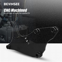 Bevinsee mise à niveau LS Kit de support d'alternateur double pour Chevy pour moteur GM Vortec 1999-2013 4.8L 5.3L 6.0L 6.2L