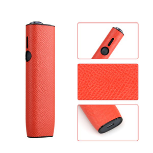 Funda de cuero con patrón de camuflaje Minibook para IQOS ILUMA I ONE, funda protectora portátil estilo mini libro resistente al calor - Product Image 4