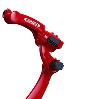 Robot de soudage industriel à arc SIASUN SR12A-12/1.46 à 6 axes, charge utile de 12 kg, portée de 1465 mm, poignet IP65