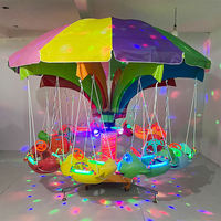 Manège portable à bascule pour enfants avec musique, idéal pour les parcs d'attractions - Offre spéciale