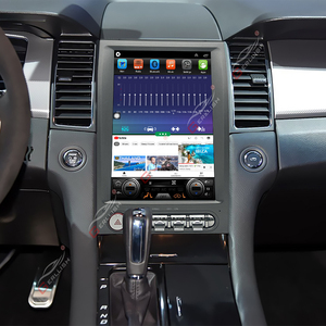 Gerllish 12.8 inch Tesla màn hình Android Car đa phương tiện Máy nghe nhạc <span class=keywords><strong>GPS</strong></span> navigation Stereo đài phát thanh khuếch đại FM <span class=keywords><strong>Transmitter</strong></span> tương thích - Product Image 5