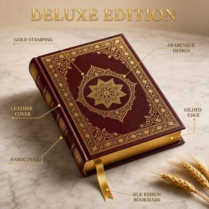 Servicios de Impresión de Corán con Dorado Personalizado, Impresión de Corán con Estampado Dorado con Escritura Árabe, Texto Original, Edición de Lujo - Product Image 2