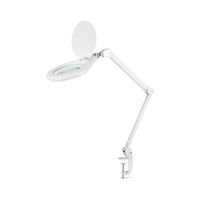 Lampe Loupe de Bureau à Anneau LED Uniforme pour Lentille Optique Claire à Marque Privée, Idéale pour la Soudure et la Réparation Électronique