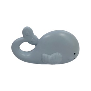 Jouet de dentition en forme de baleine en latex naturel pour animaux marins - Product Image 3