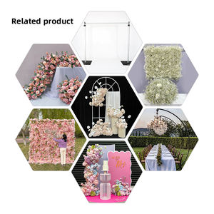 Versprechen Sie große künstliche Blumen Bündel Champagner Hortensie Sammlung künstliche Blumen läufer für die Hochzeit - Product Image 5