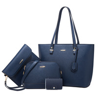 2025 Logo personnalisé Sac à main Femme Collection d'été Sac fourre-tout surdimensionné Ensemble Sac à bandoulière pour les femmes