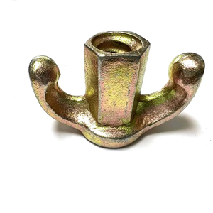 Tuerca de anclaje de ala zincada para sistema de encofrado en construcción - Product Image 2