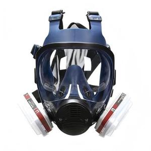 Masque respiratoire intégral de protection chimique avec protection respiratoire et oculaire pour la peinture, l'agriculture et l'usage industriel - Product Image 1