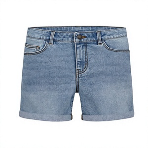 <b>Blue</b> High Waist Denim <b>Shorts</b> <b>Women</b> Summer Casual Jean <b>Shorts</b> - Product Image 2