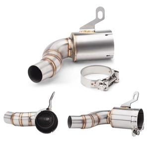 Sistema de Escape para Motocicleta, Silenciador, Tubo de Enlace Medio Delantero de 51 mm para <span class=keywords><strong>DUKE</strong></span> 125 <span class=keywords><strong>250</strong></span> 390 Adventure RC390 2020-2023 - Product Image 4