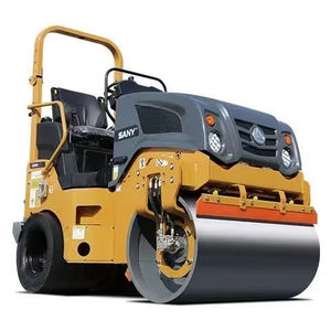 Rodillo Compactador Vibratorio SANY Usado de 3 Toneladas, Modelos SZR30C-8, SZR20C-8, SZR35C-8 con Rueda y Neumático de Acero Simples - Product Image 1