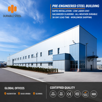 Structure métallique, construction en acier, bâtiment d'atelier préfabriqué en acier, résistance aux séismes et aux vents, galvanisation à chaud, garantie 5 ans