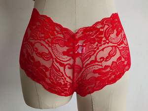 Оптовая продажа, высокое качество, сексуальное нижнее белье, большие размеры, кружевные ажурные женские трусики, женские трусики для женщин, взрослые вязаные с вышивкой - Product Image 5